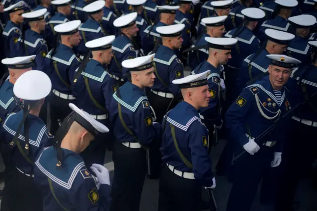 Красная площадь перед парадом