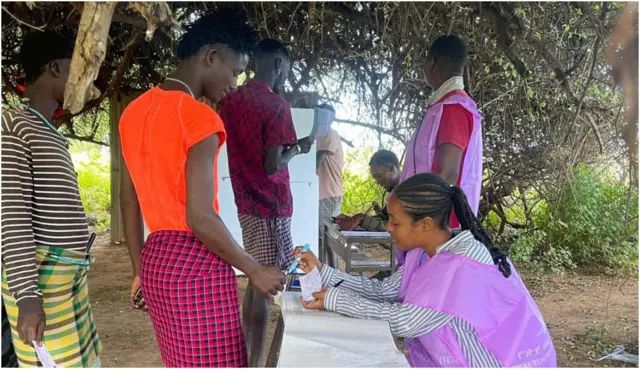 ሐመር፣ ኮልካጃ ሎጀራ ምርጫ ጣቢያ የድምፅ አሰጣጥ ሂደት