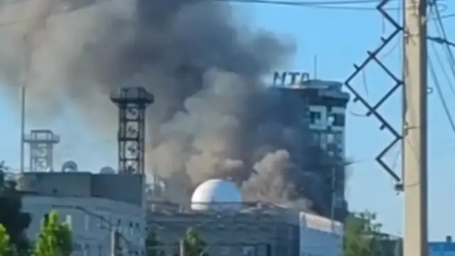 Amashusho bivugwa ko yagaragaje nyuma y'igitero cya misile cya Ukraine ku ruganda rwa gisirikare rw'Uburusiya ruri i Cheboksary.