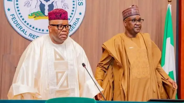 Akpabio and Tajuddeen