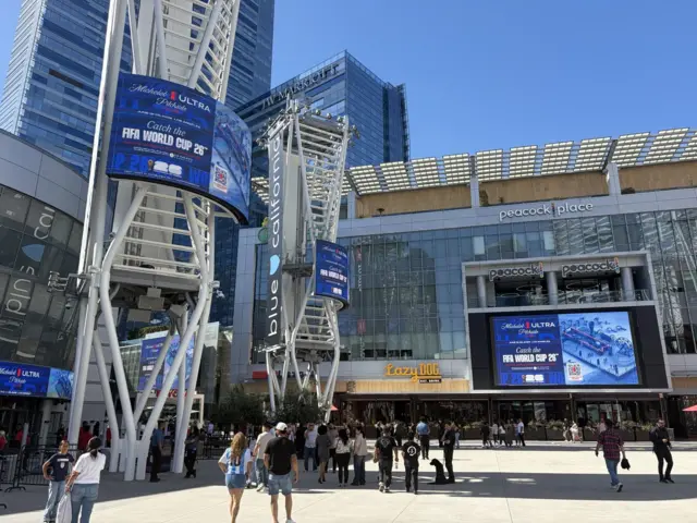 Una panorámica del centro de Los Ángeles previo al Mundial