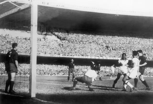 México vs Brasil en 1950