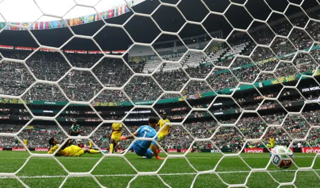 El gol de Quiñones