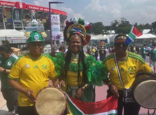 Aficionados de Sudáfrica