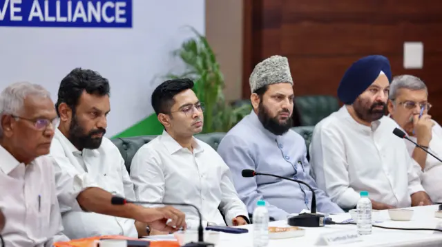 দিল্লিতে ইন্ডিয়া ব্লকের মিটিংয়ে অভিষেক ব্যানার্জী