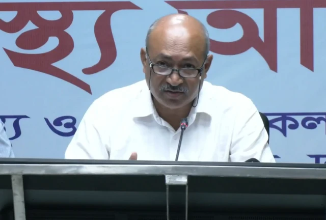 স্বাস্থ্য অধিদপ্তরের মহাপরিচালক ডা. প্রভাত চন্দ্র বিশ্বাস