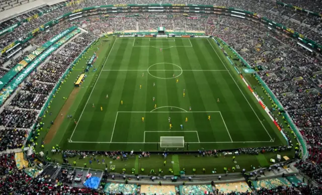 Vista del estadio