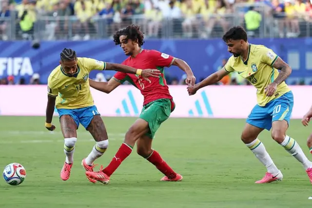 Jogo Brasil e Marrocos