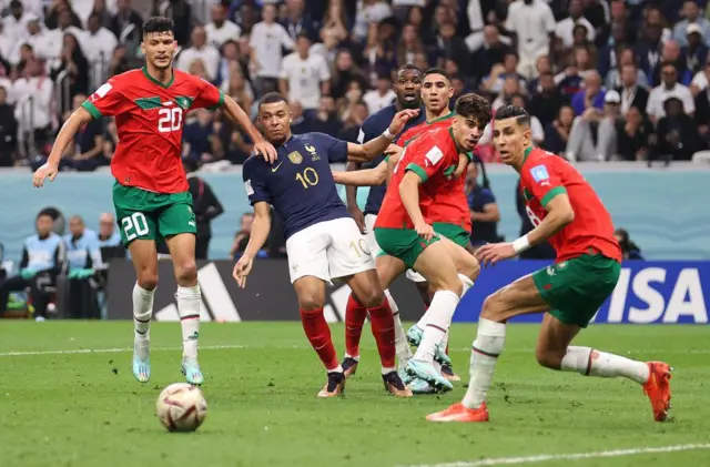 Morocco ta sha kashi a hannun Faransa a wasan kusa da na karshe na gasar cin kofin duniya ta 2022