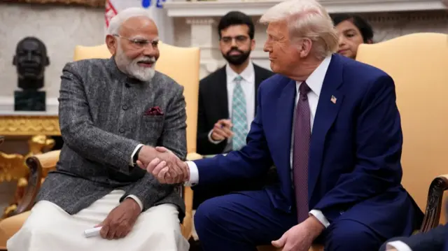 नरेंद्र मोदी और डोनाल्ड ट्रंप