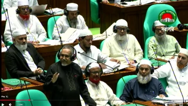 বিরোধী দলের উপনেতা সৈয়দ আব্দুল্লাহ মোহাম্মদ তাহের