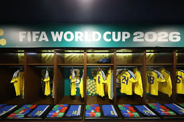 غرفة ملابس منتخب السويد