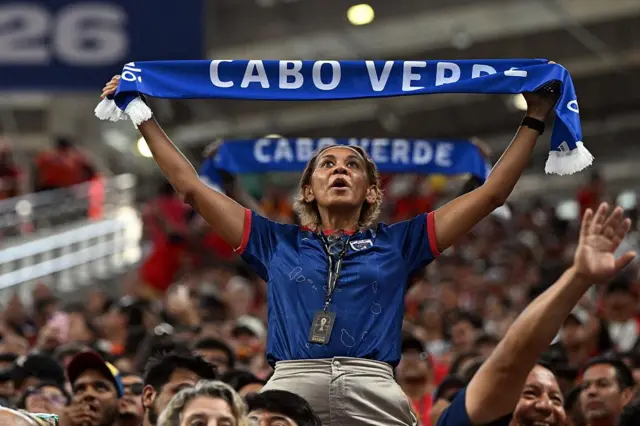 Magoya bayan Cape Verde sun yi murna