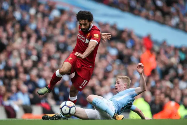 Mohamed Salah Kevin de Bruyne