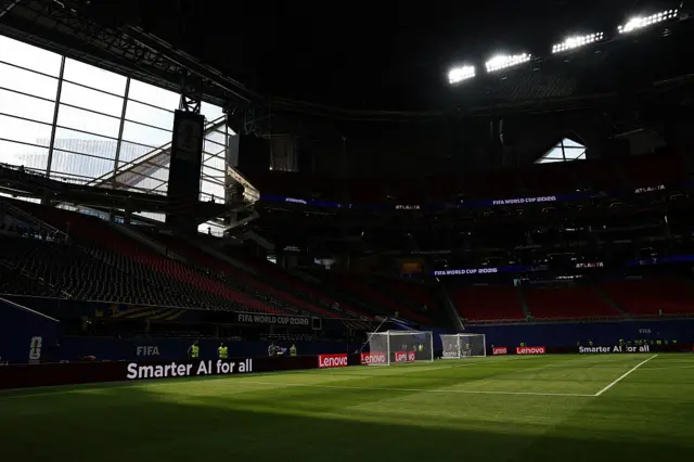 Vue du stade d'Atlanta