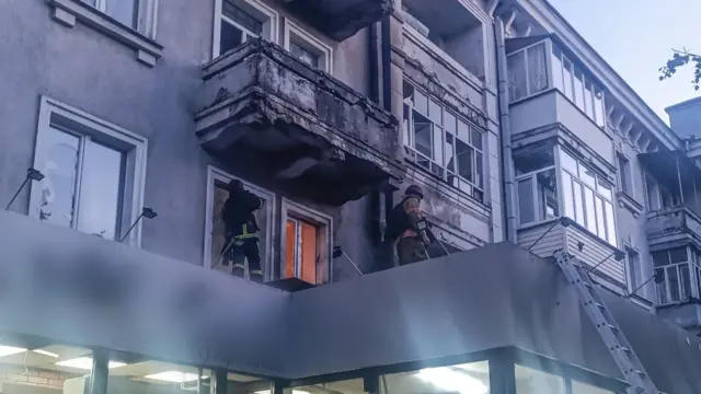 последствия атаки в Шостке