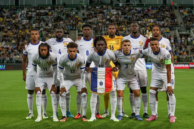 Equipe nationale de France.