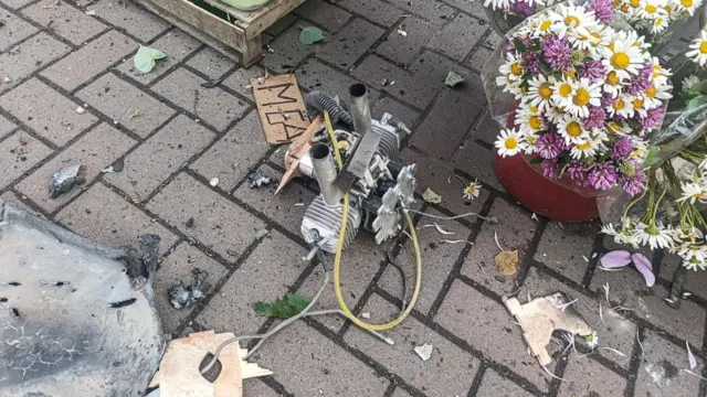 последствия атаки в Шостке