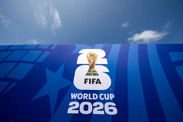 Un cartel de la Copa del Mundo 2026
