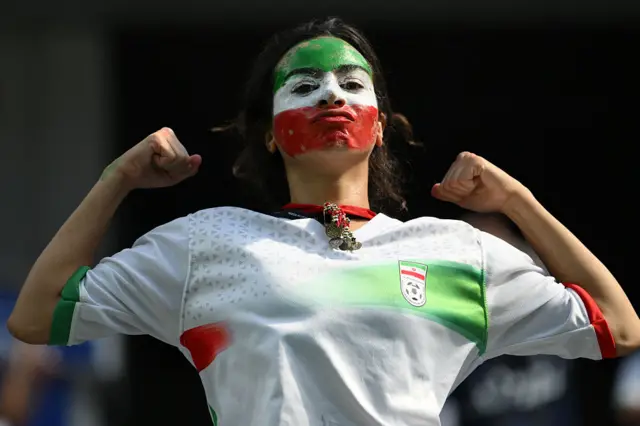 ایرانیان حاضر در ورزشگاه لس‌آنجلس