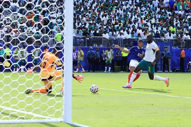 Kylian Mbappe na Faransa ya zura kwallo ta farko