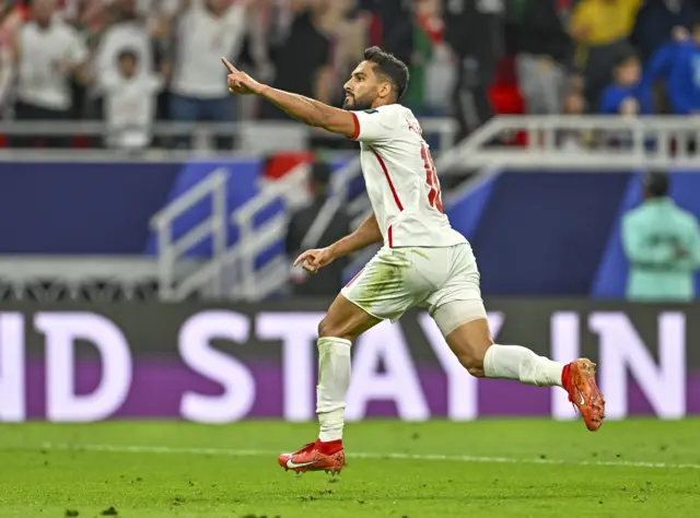 لاعب الأردن موسى التعمري
