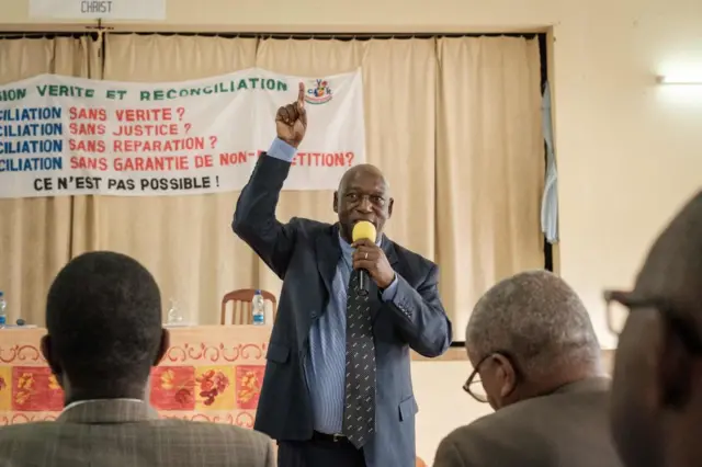 Pierre-Claver Ndayicariye arongoye CVR, ariko arashikiriza ijambo mu mahugurwa yabereye i Gitega, ku wa 10 Ntwarante (3) 2022