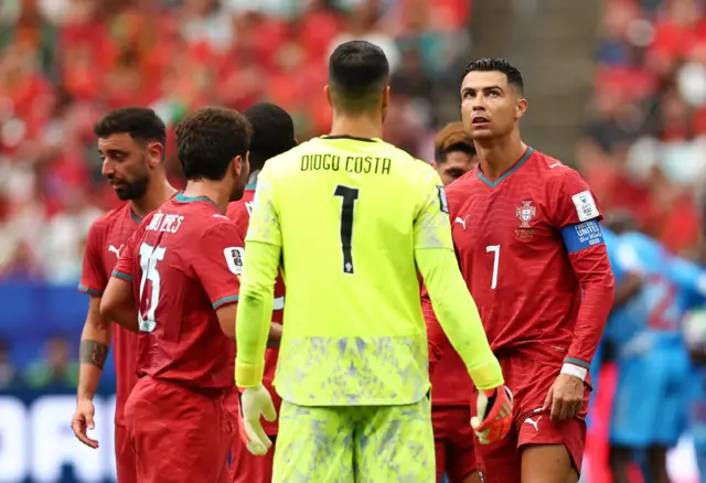 لاعبو البرتغال