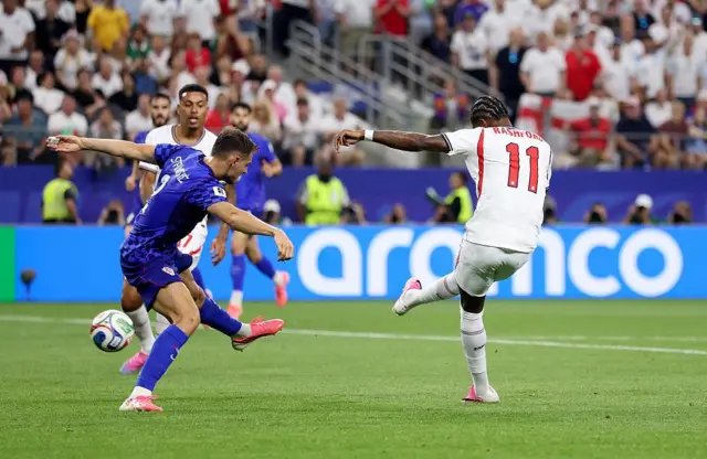 Marcus Rashford # 11 na Ingila ya zira kwallo ta hudu a tawagarsa