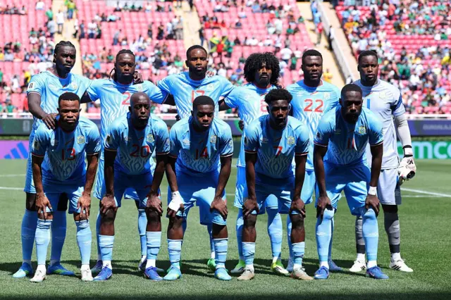 L'équipe de la RDC