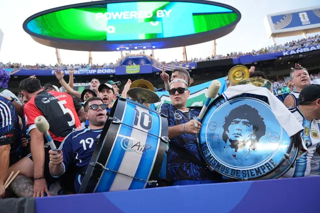 Hinchada de Argentina