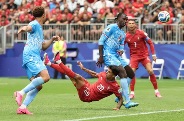 البرتغال تستهل مشوارها المونديالي بتعادل مع الكونغو الديموقراطية
