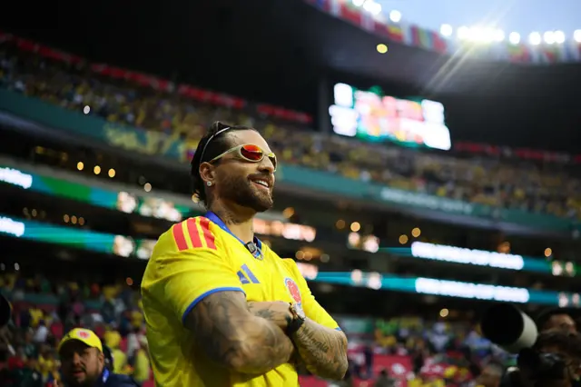 Maluma en el estadio