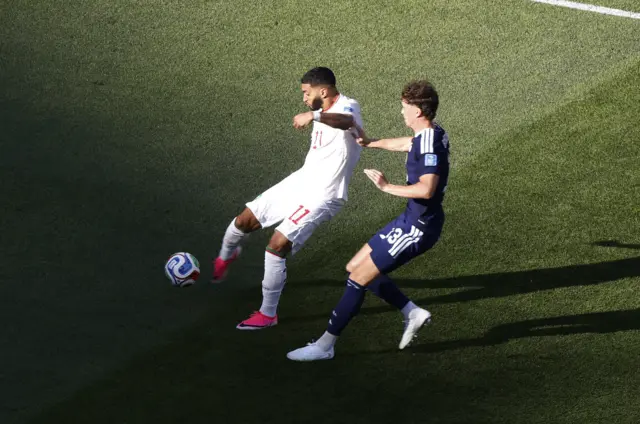 إسماعيل الصيباري هو ثاني لاعب أفريقي يسجل في أول مباراتين له في كأس العالم، بعد المصري محمد صلاح