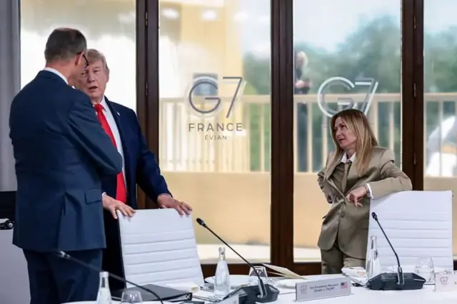 Trump iyo Meloni