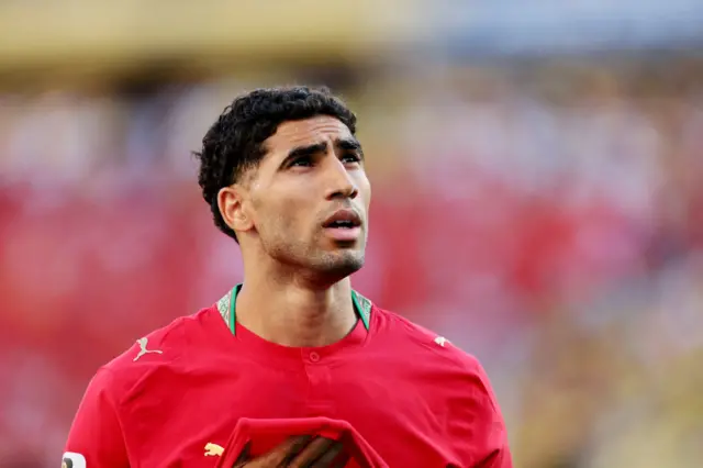 أشرف حكيمي قائد المنتخب المغربي