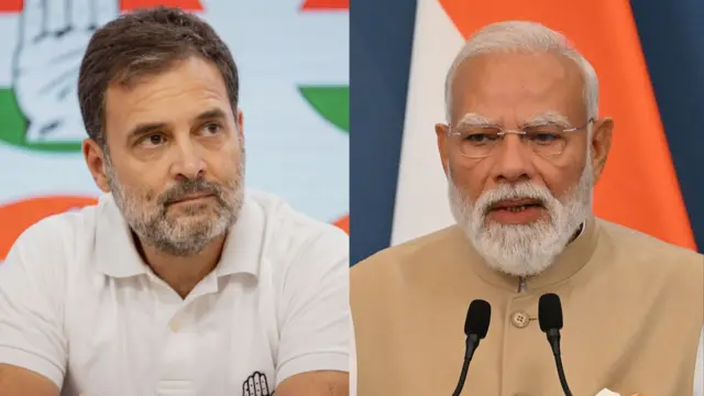 राहुल गांधी और नरेंद्र मोदी