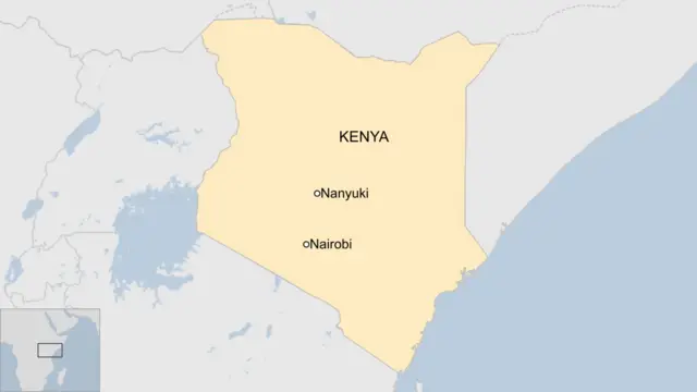 Icyo kigo cy'abanyamerika biteganyijwe ko cyubakwa mu kigo cy'ingabo za Kenya kiri mu mujyi wa Nanyuki