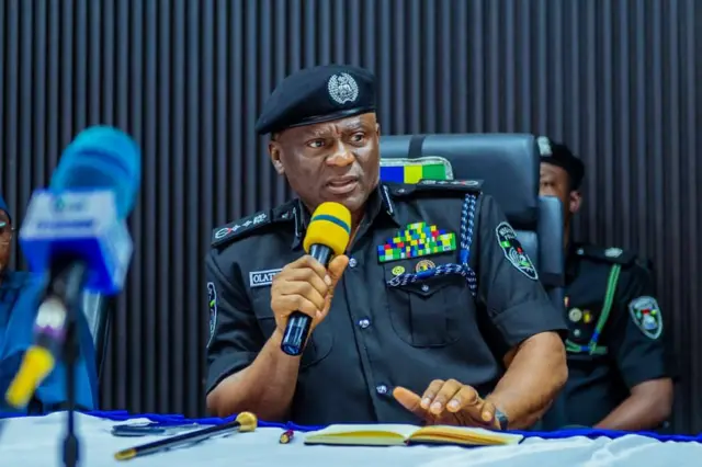 Foto of police IGP, Disu Olatunji