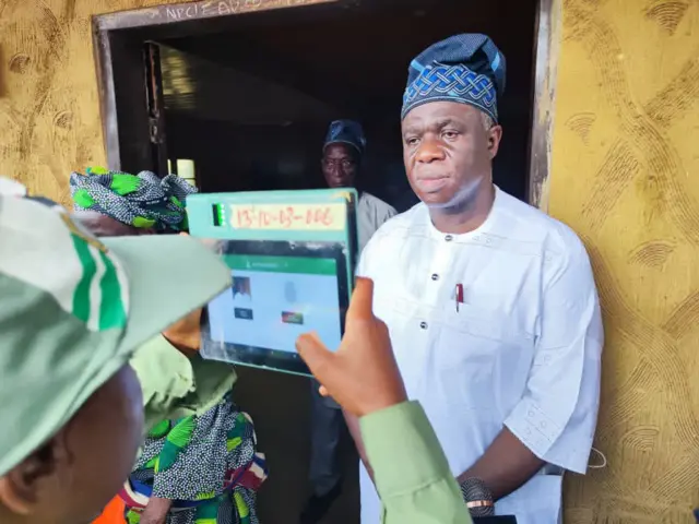 Wole Oloyede cast his vote