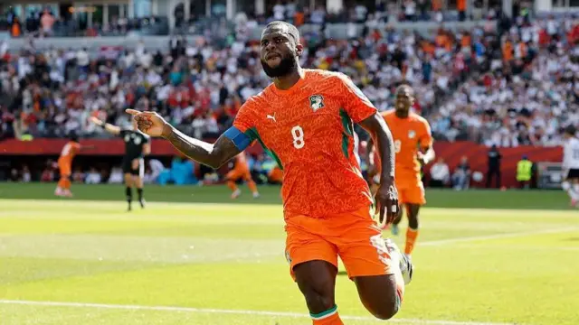 Franck Kessie ya yi murna
