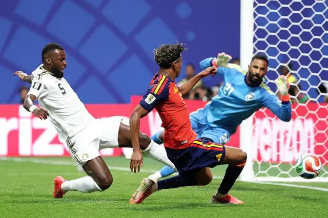 Lamine Yamal na Spain ya ci kwallo ta farko a ragar kungiyarsa
