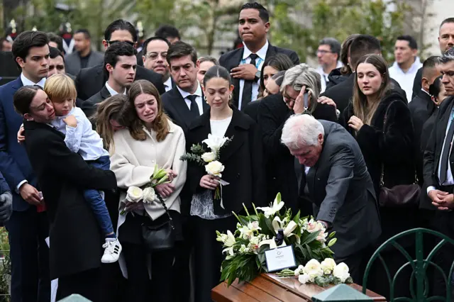Funeral de Miguel Uribe Turbay