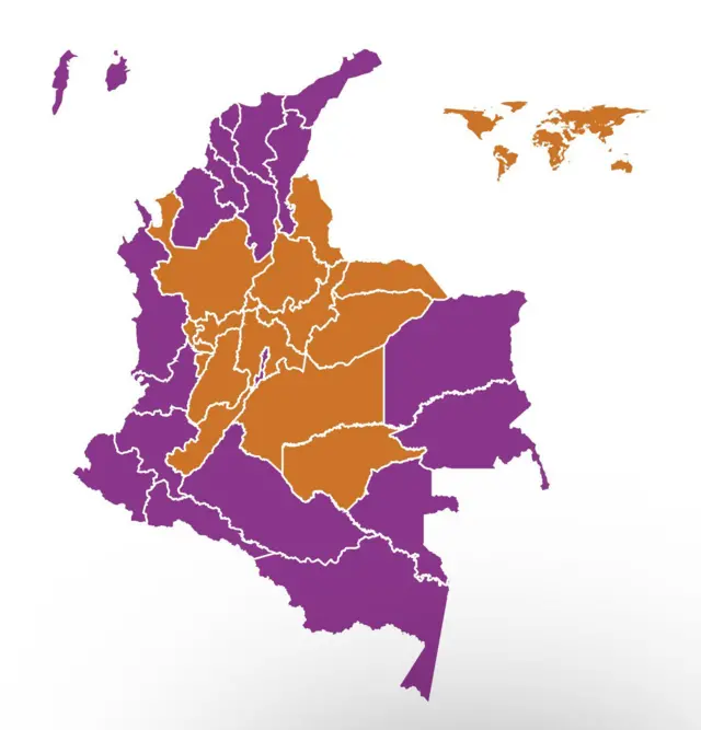 Captura de pantalla de la página de la Registraduría