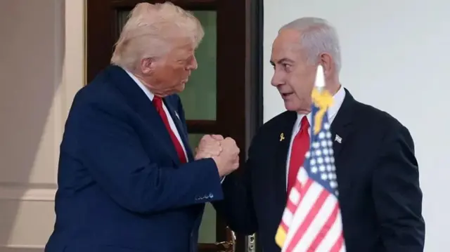 Trump na Netanyahu