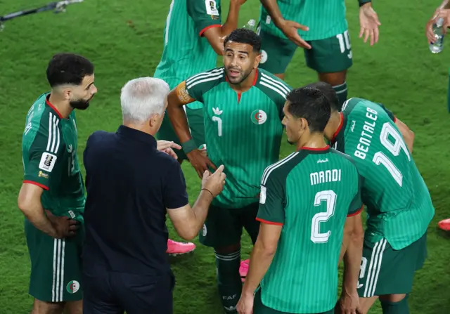 لاعبو الجزائر