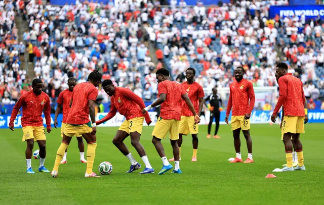 L'équipe du Ghana