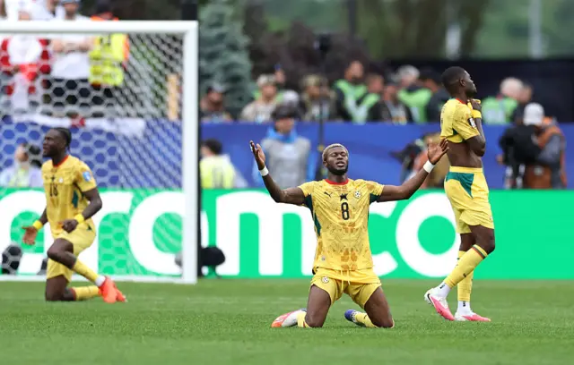 La joie des ghanaéens