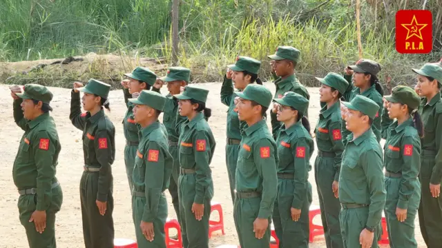 PLA ပြန်လည်ဖွဲ့စည်းတည်ထောင်ခြင်း (၅) နှစ်ပြည့် အခမ်းအနား