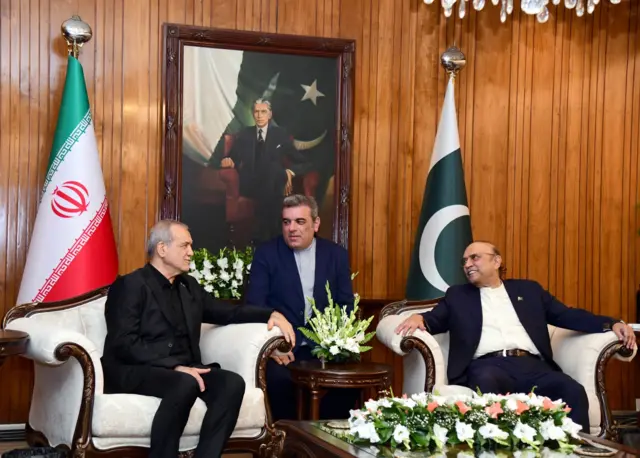 Asif Ali Zardari, Masood Pezeshkian